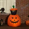 Outsunny 115 cm Halloween Aufblasbar Kürbisgeist mit Produktbild-Vorschau 2