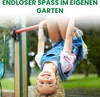 Turnreck aus Rundholz mit Reckstange rot Kletterstange Produktbild-Vorschau 3