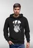 Hoodie Herren Sweatshirt Totenkopf Kapitän Captain Skull Produktbild-Vorschau 5
