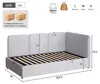 Flieks Hydraulisches Schlafsofa 90x200cm mit Stauraum, Produktbild-Vorschau 3