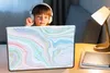 MuchoWow® Laptop Aufkleber Sticker Cover Marmor - Pastell - Produktbild-Vorschau 3