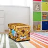 Relaxdays Spielzeugkiste Tiger, HxBxT:32x48x32cm, stabiler Produktbild-Vorschau 6