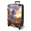 NoBoringSuitcases.com® Großer Koffer - Galoppierendes Produktbild-Vorschau 2