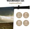 MuchoWow® Wandteppich Wandbehang Schottisches Hochlandrind Produktbild-Vorschau 3