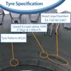 30x10.00R14 (255/80R14) Pneumatiky pro čtyřkolky 8ply WL09 Náhled obrázku produktu 6