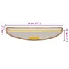 vidaXL Stufenmatten 15 Stk. 56x17x3 cm Beige Halbrund Produktbild-Vorschau 12