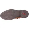 The sole of a brown shoe is shown against a white background. Produktbild-Vorschau