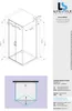 Glaszentrum Hagen 90x75x195 cm Athene Duschkabine Produktbild-Vorschau 2