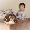 Eule Svilanit Opa Philip - 3 in 1 - Spielzeug, Decke und Produktbild-Vorschau 5