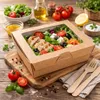 RyanPack Menübox mit Sichtfenster aus Kraftpapier 700 ml Produktbild-Vorschau 4