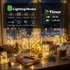 Lichterkette, 3 m, 30 LEDs, warmweiß, USB-C, Timer, 3er-Set Produktbild-Vorschau