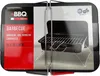 The image shows the packaging of a portable barbecue grill. Produktbild-Vorschau