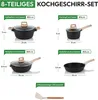 Just Perfecto JL-32: Set di 13 pezzi di pentole in granito Produktbild-Vorschau 21