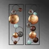 Wallity, Textured - 9, Wanddeko, Mehrfarbig, Metall, 32 x Produktbild-Vorschau 4