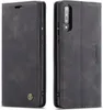 Galaxy A70s Hülle, LaimTop Retro Kunstledertasche TPU Produktbild-Vorschau 1