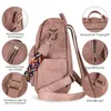 Cityrucksack Retro Rucksack Damen 3 in 1 Handtasche Mädchen Produktbild-Vorschau 4