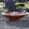 CLGarden Springbrunnen Cortenstahl Wasserschale SCWS80 Produktbild-Vorschau 9