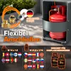 TRESKO® 4200 Watt Gasheizer Anthrazit inkl. Gasdruckregler Produktbild-Vorschau 4