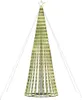 vidaXL Sapin de Noël LED 1028 LED blanc chaud 403 cm Voir les images du produit 5