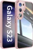 Handyhülle für Samsung Galaxy S23 Hybrid Transparent TPU PC Produktbild-Vorschau 1