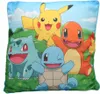Pikachu, Bisasam, Glumanda & Schiggy | Pokemon | 40x40 cm Produktbild-Vorschau 1