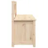 vidaXL Sitzbank 110x41x76,5 cm Massivholz Kiefer -  Produktbild-Vorschau 7