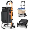 VOUNOT® Carrello spesa in alluminio montascale, carrello Anteprima dell’immagine prodotto 1