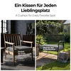 Sitzkissen Stuhlkissen Indoor & Outdoor 6er Set 45x45 cm - Produktbild-Vorschau 5