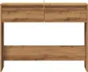 Tavolo consolle Artisan oak 100x35x76,5 cm materiale a base Anteprima dell’immagine prodotto 3