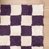 Volero - Retro Teppich - Gambit Violett Weiß - 120x170 cm - Produktbild-Vorschau 6