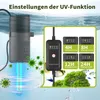 Aquarium Filter mit UVC Klärer Aquarium Innenfilter Produktbild-Vorschau 3