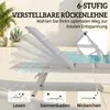 Gartenliegestuhl – Atmungsaktiver Gartenliegestuhl – Produktbild-Vorschau 3