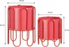 Mica Decorations Dione Bloempot op Plantenstandaard - Set Productafbeelding-voorbeeld 2