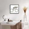 Gerahmtes Poster - Schwarzer Rahmen - Fahrrad Roboter Produktbild-Vorschau 6