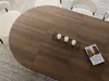 Esstisch Rund Ausziehbar mit Lamellen im Loft-Stil – 100 Produktbild-Vorschau 5