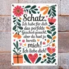 Metallschild in 15x20 cm Du hast ja mich Produktbild-Vorschau 7