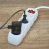 Steckdosenleiste 5 m / 4 Steckdosen / Schalter / weiß / PVC / 1,5 mm2 Produktbild-Vorschau