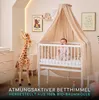Betthimmel Beige I Deko Set für Babybett mit Himmelstange - Produktbild-Vorschau 3
