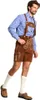 Steigenhöfer Traditionelle Lederhose für Herren mit Trägern Produktbild-Vorschau 3
