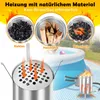 TRMLBE 2 ks ohrievač bazénu ohnivzdorný nerezový ohrievač Náhľad obrázku produktu 8