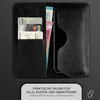PURSE-CASE für Nokia 6 (2017), Farbe:Schwarz Produktbild-Vorschau 3