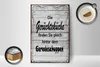 Holzschild Spruch 12x18cm Gerüchteküche Geredeschuppen Produktbild-Vorschau 3