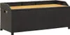vidaXL Lavica s úložným priestorom 120 cm Poly Rattan Black Náhľad obrázku produktu 7