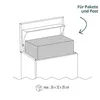 LOGIXBOX Freistehender Paketkasten – Paketbox mit 1.0 mm Produktbild-Vorschau 12