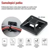 Samolepicí příchytka stahovacího pásku 20×20 mm, černá, 25 ks Náhled obrázku produktu
