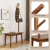 appendiabiti 3 in 1 con panca, albero da corridoio in legno Anteprima dell’immagine prodotto 8