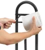 Toilettenpapierhalter EGON mit Bürstenhalter, Modern & Produktbild-Vorschau 4
