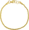 Akzent Kettenarmband aus Edelstahl in goldfarbig mit IP Produktbild-Vorschau 1