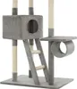 vidaXL Cat Cat Tree Sisal 230 - 260 cm Grey Náhled obrázku produktu 5