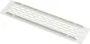 1 x  sossai Aluminium Lüftungsgitter 24,5 x 6cm in Weiß Produktbild-Vorschau 2
